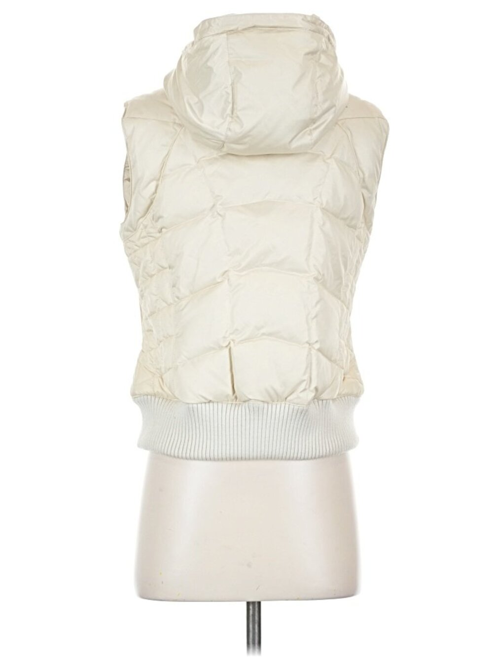 The North Face White Quilted Goose Down Vest β Size S | 550 Fill - Picture 4 of 9